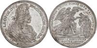 Hoffmann G. - cín.pamět.medaile 1704 - císař zprava