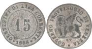 15 Centesimi 1848 Z.V.
