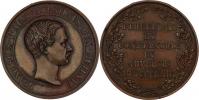 Radnitzky - portrétní medaile 1863 - poprsí zprava