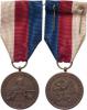 Vpřed Skuteč - bronzová pamětní medaile partyzánské