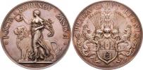 Braun a Mauder - Záslužná medaile města Prahy 1891 -