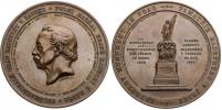 Medaile 1859, Polní maršál hrabě Radecký z Radce - památník v Praze