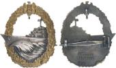 Válečný odznak pro posádky torpédoborců (z let 1941-42)