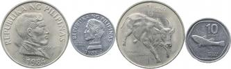 1 Piso 1984 - F.A.O.; +10 Sentimo 1983 - F.A.O.