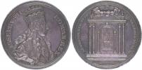 J.L.Oexlein - medaile na korunovaci na římského krále 3.4.1764#Ag