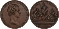 Roth - AE medaile na korunovaci v Miláně 1838 - hlava