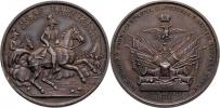Nesign. - medaile na vítězství u Custozy 25.7.1848 -