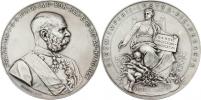 Tautenhayn - medaile na 50 let vlády 1898 -  poprsí