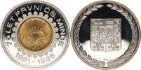 75 let první čs. mince 1921-1996