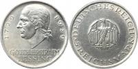 5 RM 1929 A - Lessing            KM 61