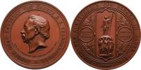 Seidan - AE medaile na odhalení pomníku v Praze 1858
