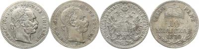 10 kr. 1870 KB