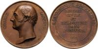 Premiér George Canning - úmrtní medaile 1827 -