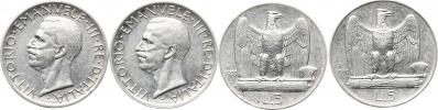 5 Lire 1929 R