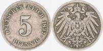 5 Pfennig 1897 G "R"
