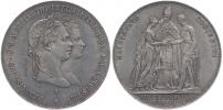 1/2 Tolar 1854 A - svatební