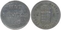 6 Krejcar (Hat krajczár) 1849 NB_dr.ďubky v av.