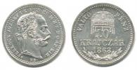 10 kr. 1868 KB - VALTO PENZ  - hybridní ražba pro výstavu v Budap