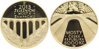 5000 Koruna 2013 - železniční most v Žampachu