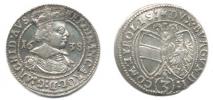 3 kr. 1638 Tyroly Hall - dva erby