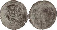 Kruhový peníz se lvem (kol r.1450)
