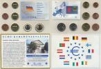 Ročníková sada mincí EURO 2002 minc. D  +certifikát BTN