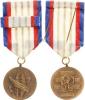 Medaile "Za upevňování přátelství ve zbrani" III. třída bronz VM IV/55