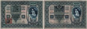 1000 Koruna 1902 - kolkovaná