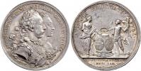 Widemann - AR medaile na svatbu ve Vídni 23.1.1765 -