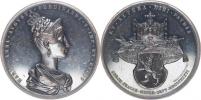 Medaile 1836 na pražskou korunovaci Marie Anny   Cu 46 mm