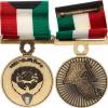 Medaile "Válka v zálivu 1991" bronz +malá stužka Foster 107
