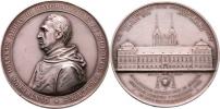 Scharff - AR pamětní medaile 1880 - poprsí opata
