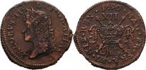 Shilling 1690 - May - nouzová mince občanské války
