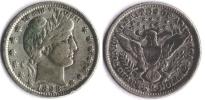 Quarter Dollar 1898(Barber Quarter)
