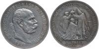 5 Koruna 1907 KB - korunovační