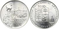 50 Kčs 1991 - Karlovy Vary          kapsle