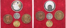 Sada mincí a medaile k 2000.výr. úmrtí prvního císaře římského