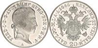 20 kr. 1845 A