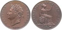 1/2 Penny 1826 (Cu)