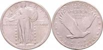 1/4 Dolar 1917 S - stojící Liberty