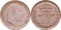 3 Pence 1902