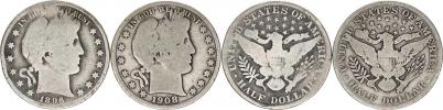 1/2 Dollar 1896