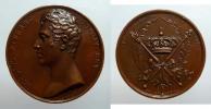 Karel X. - nástupní medaile 16.IX.1824 - poprsí
