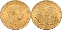 20 Koruna 1916 - nový znak (pouze 72.000 ks)