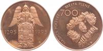 Nadace 700 let města Plzně 1295 - 1995