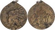 Pamětní medaile "SUEDWEST AFRIKA 1904-06"    náhradní kov