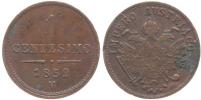1 Centesimo 1852 V