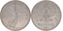 5 Zlotých 1928 - 10 let samostatnosti