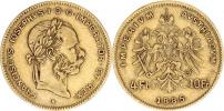 4 Florin = 10 Franken 1885 b.zn. "R" 3