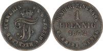 1 Pfennig 1872 B       Cr. 102